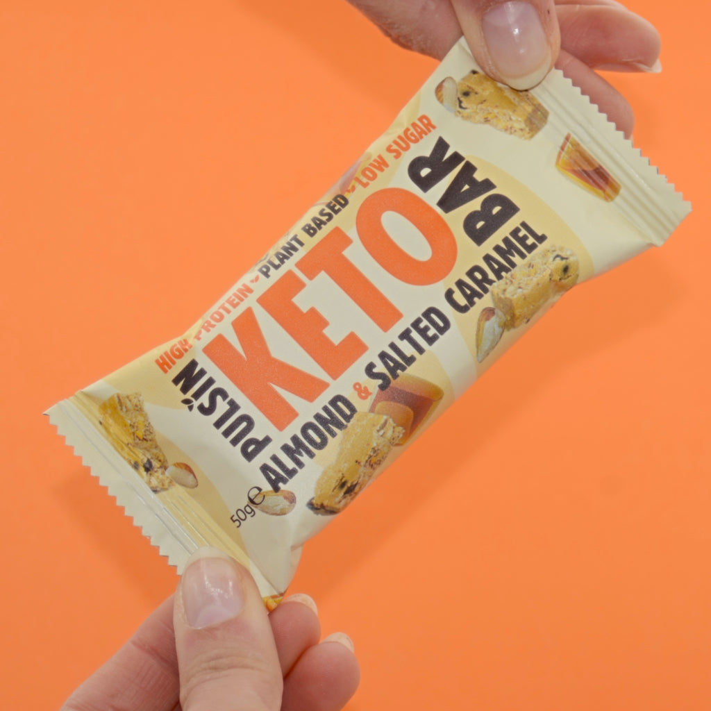 Almond Salted Caramel Keto Bar 50180B