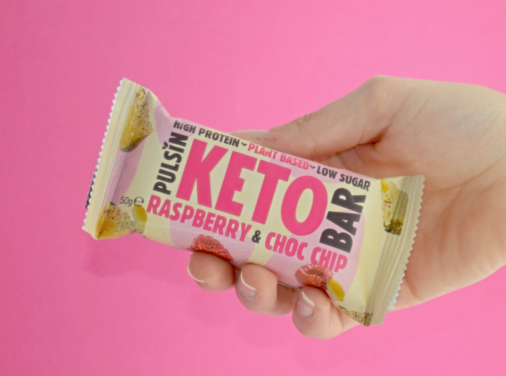 Raspberry Choc Chip Keto Bar 50181B