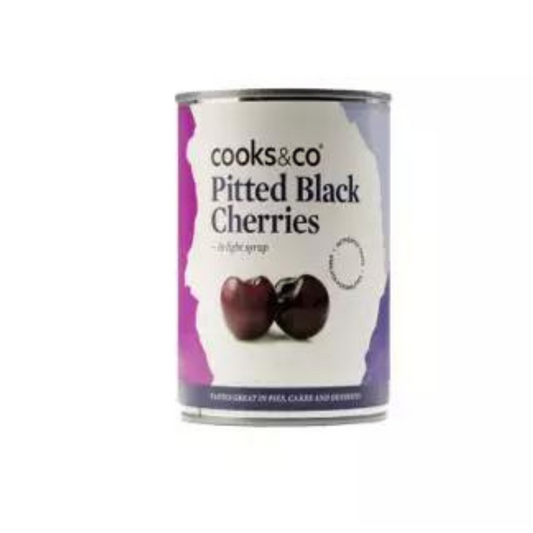 Pitted Black Cherries in Syrup 50231B