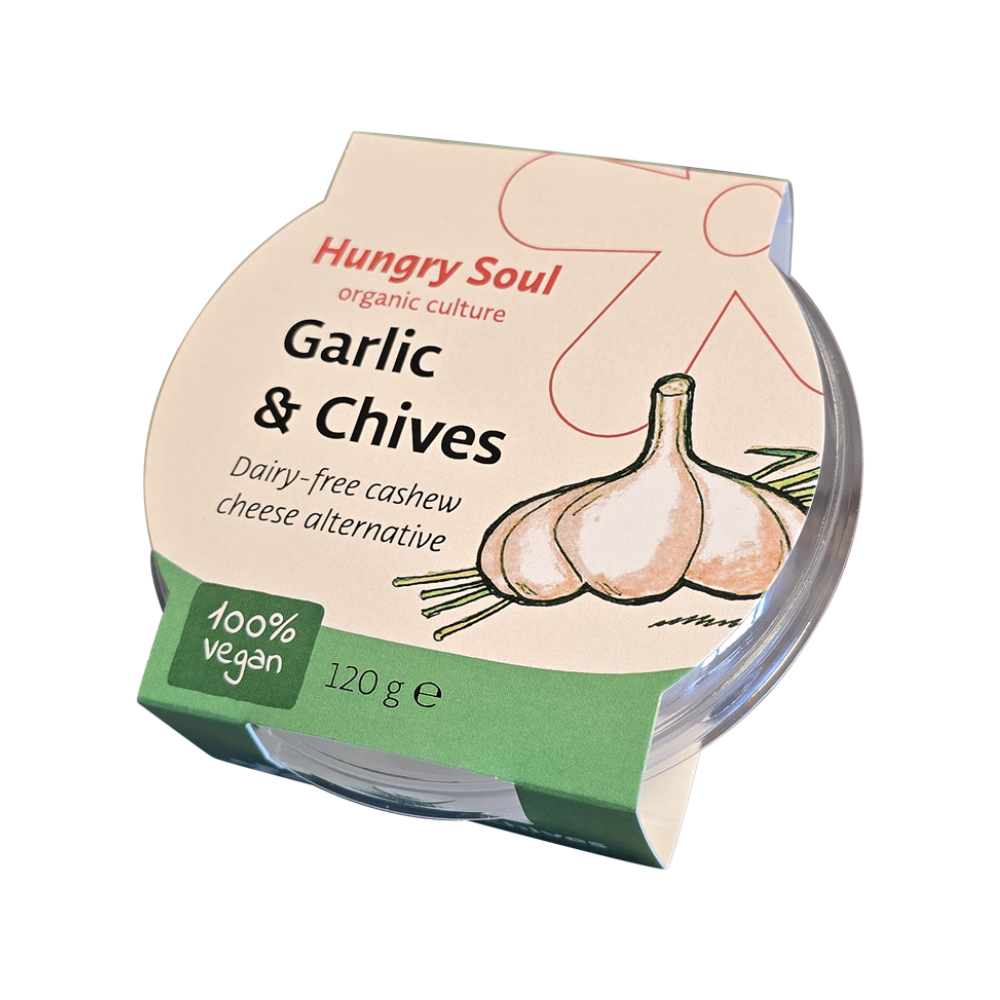 Dairy-Free Garlic & Chives Cashew Cream Soft 50266B