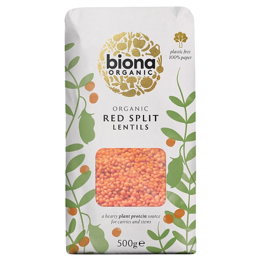 Red Split Lentils (Org) 48312A