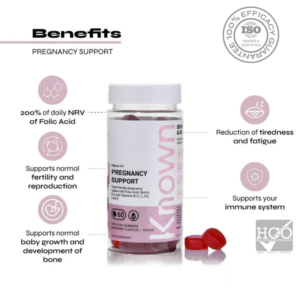 Pregnancy Support Gummies VEGAN 50391B