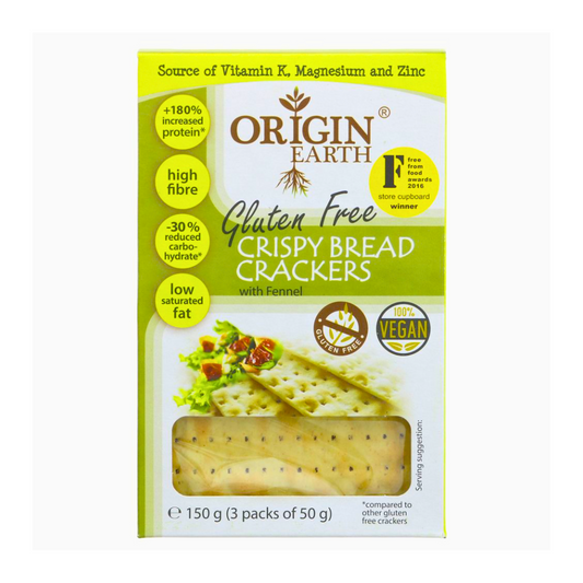 Fennel Crackers GF with Vits & Mins 50466B