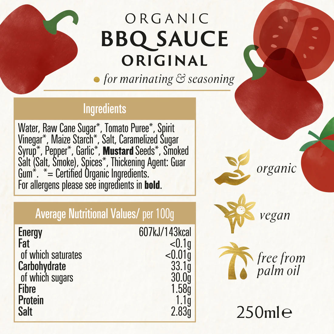 BBQ Sauce (Org) 50542A