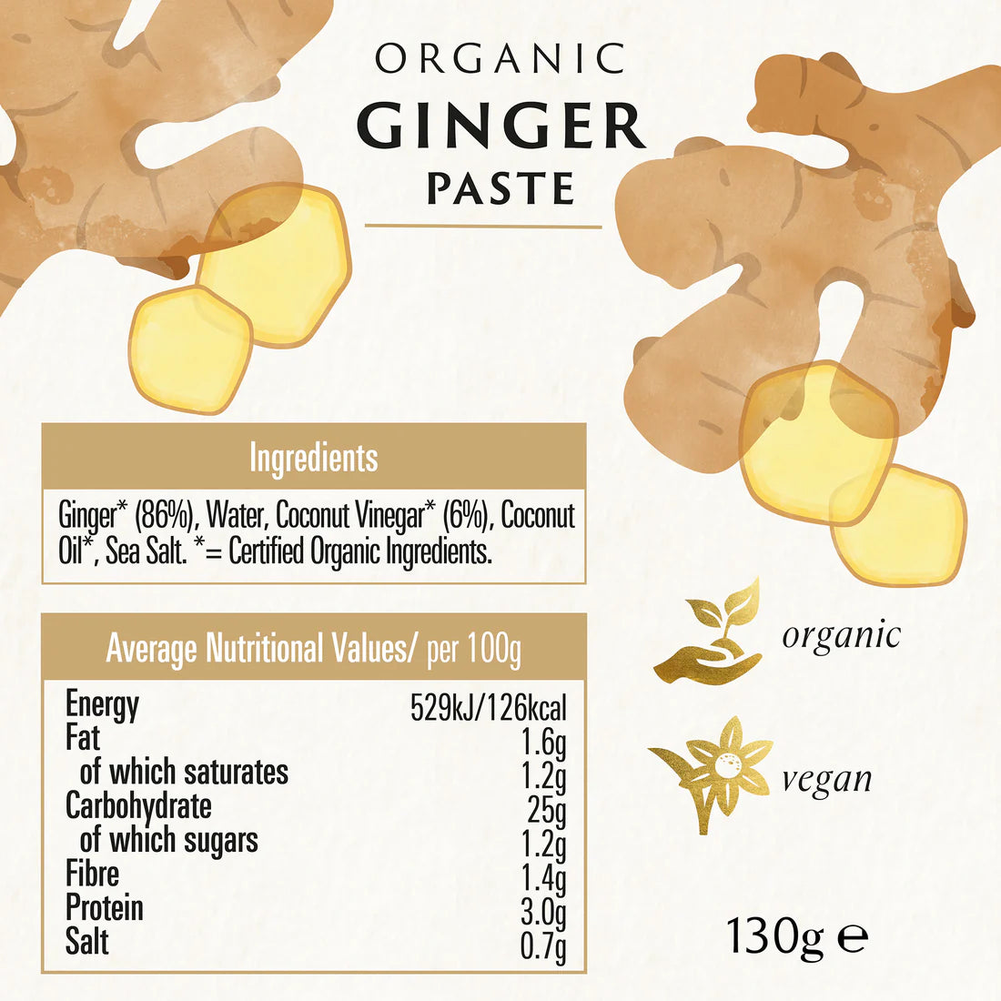 Ginger Paste (Org) 50543A