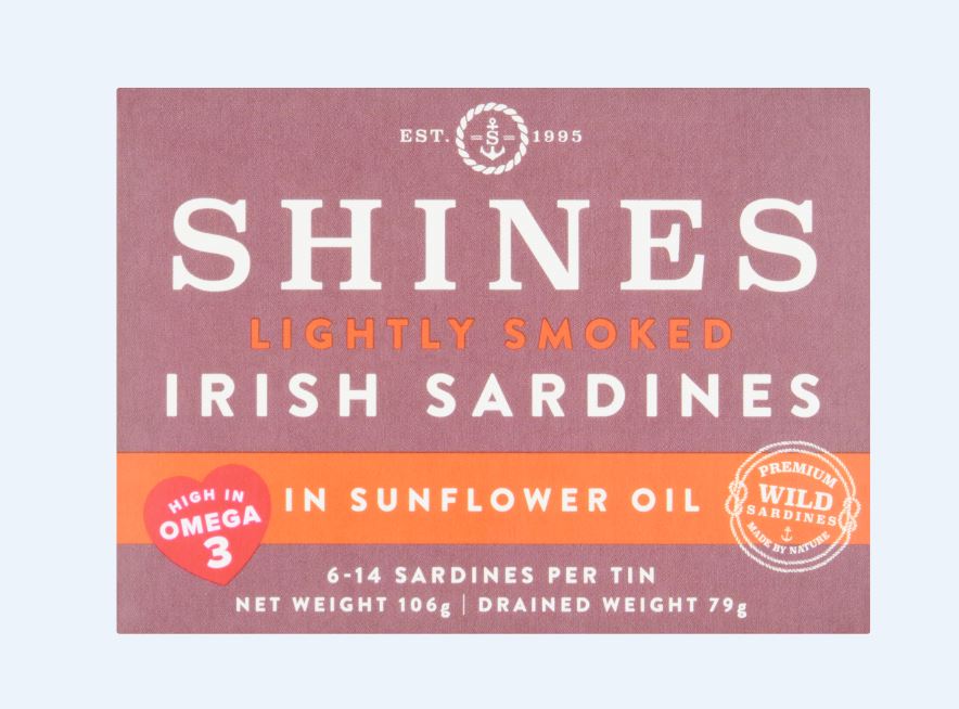 Lightly Smoked Wild Irish Sardines 50584B