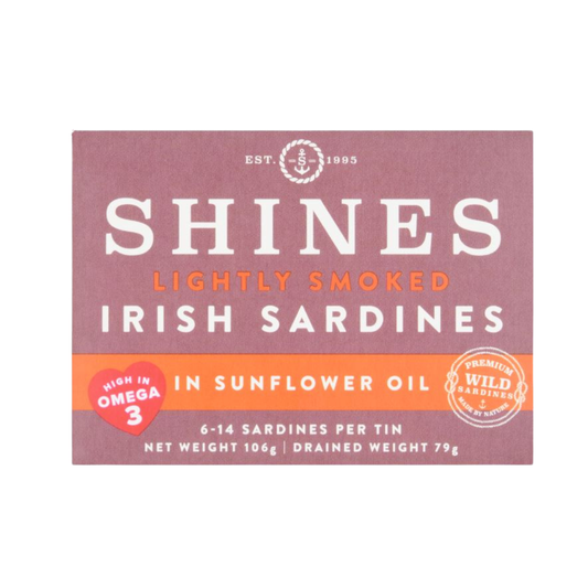 Lightly Smoked Wild Irish Sardines 50584B