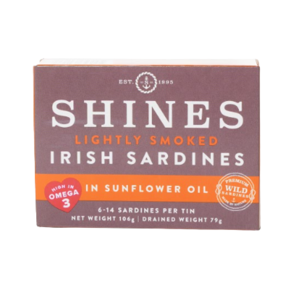 Lightly Smoked Wild Irish Sardines 50584B