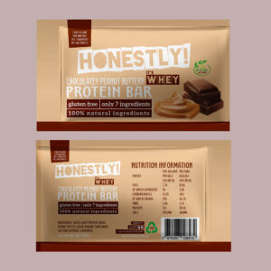 Choc Peanut Butter Whey Protein Bar 50801B