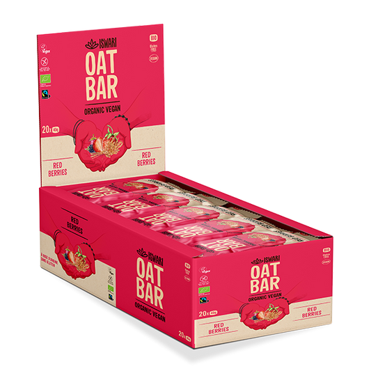 Red Berries Oat Bar (Org) 50868A