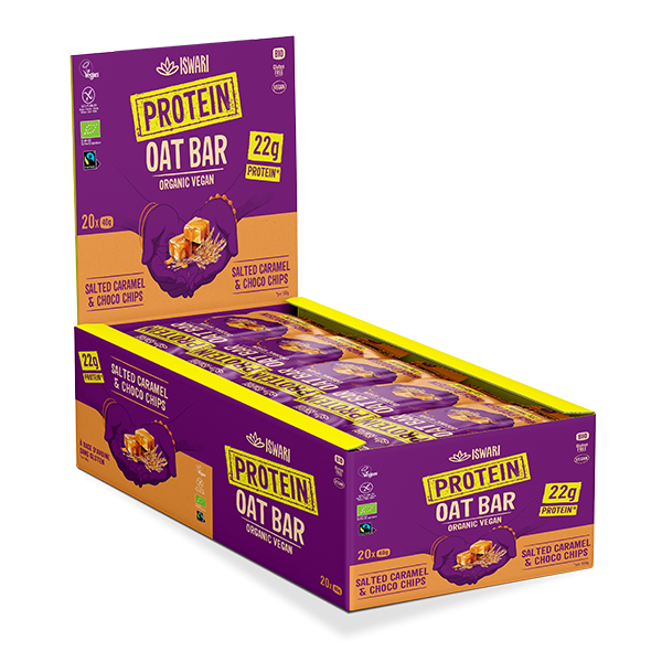 Salted Caramel Protein Oat Bar (Org) 50869A