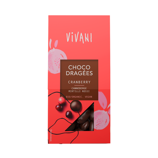 Choco Dragees Cranberry (Org) 50939A