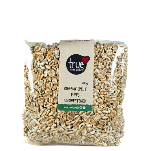 Spelt Puffs Unsweetened (Org) 50958A Outer-6x200g / 2.81 / 6x200g
