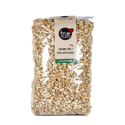 Spelt Puffs with Honey (Org) 50959A Outer-6x375g / 5.25 / 6x375g