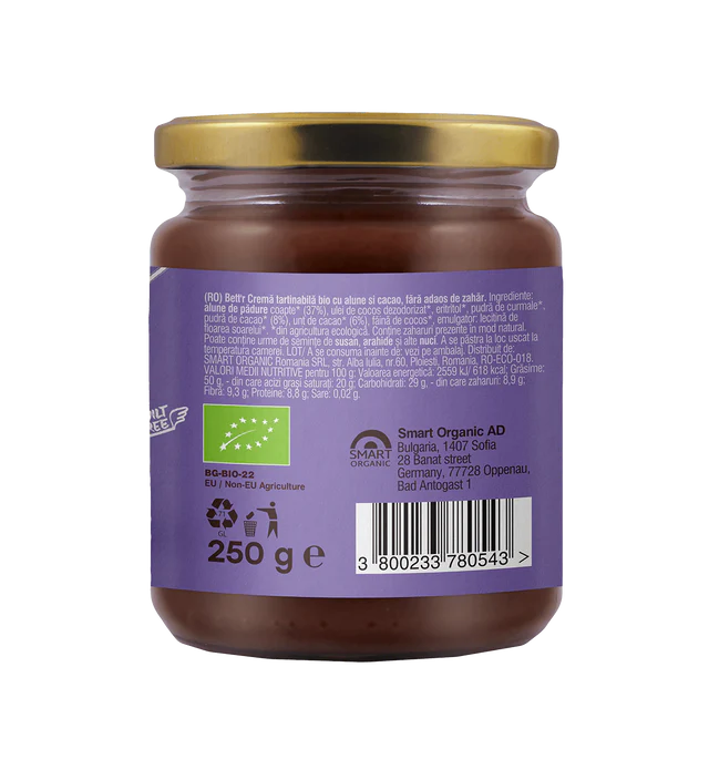 Hazelnut Cocoa Spread NAS (Org) 51075A