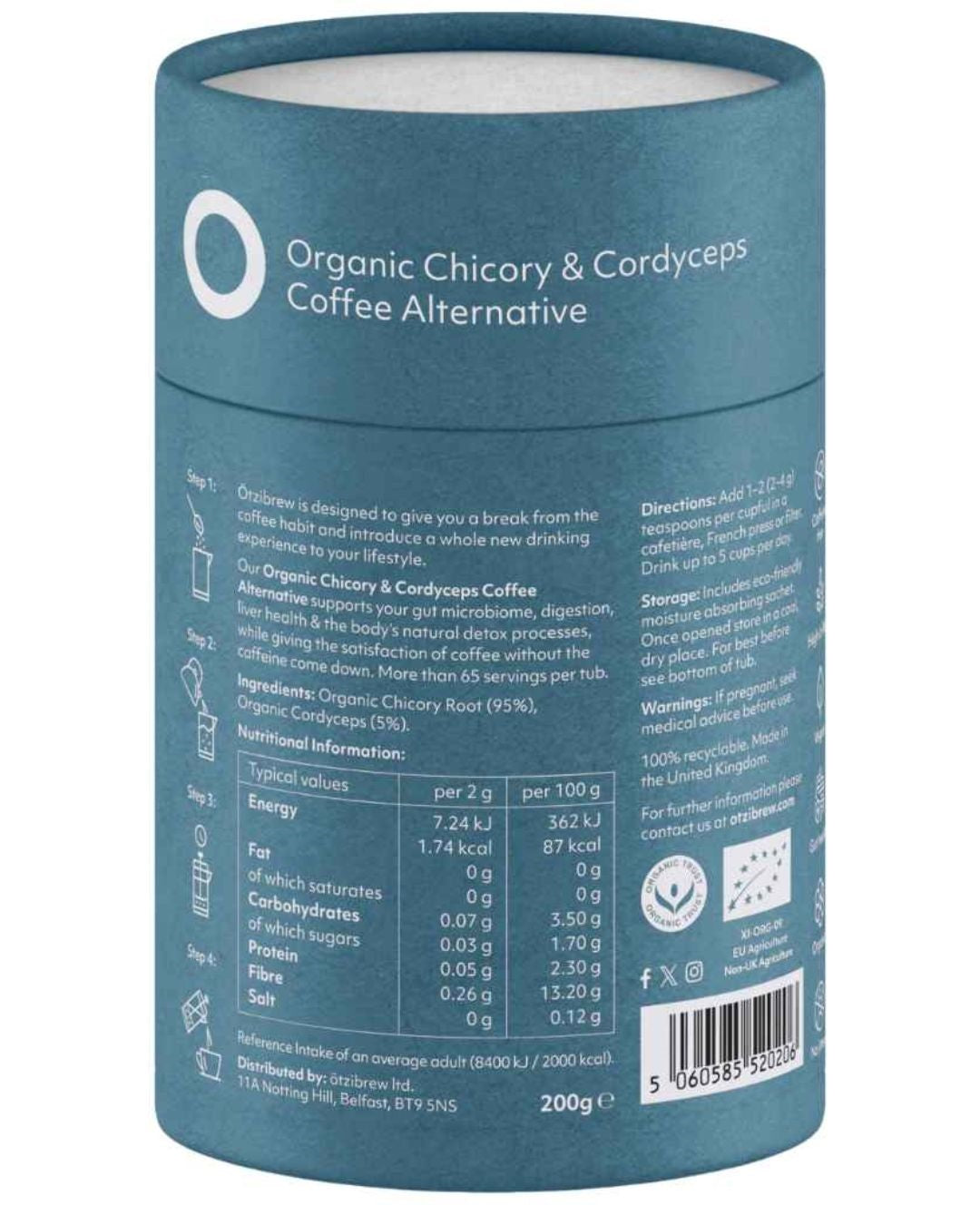 Chicory & Cordyceps Coffee Alternative 51119A