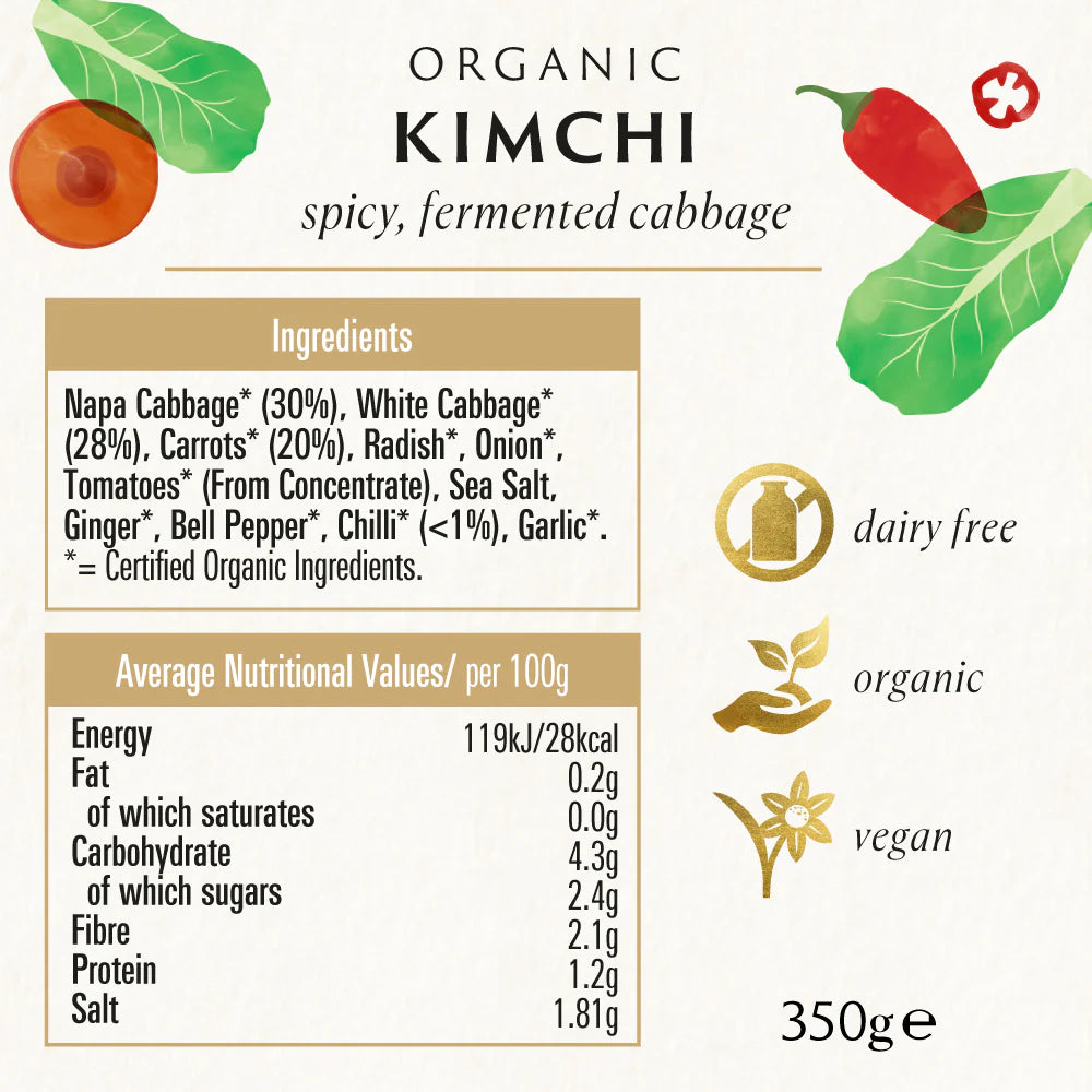 Hot & Chunky Kimchi (Org) 51127A