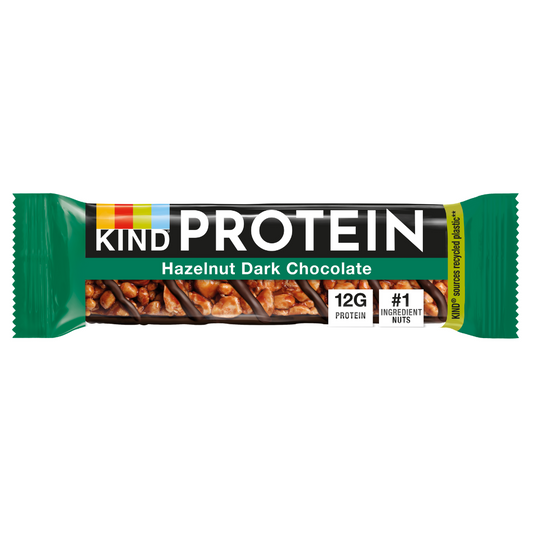 H'lnut Dark Choc Protein Bar 51165B
