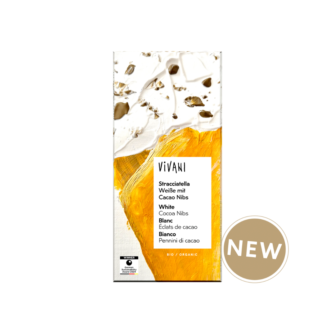 Stracciatella White Choc w/Cocoa Nib 51235A