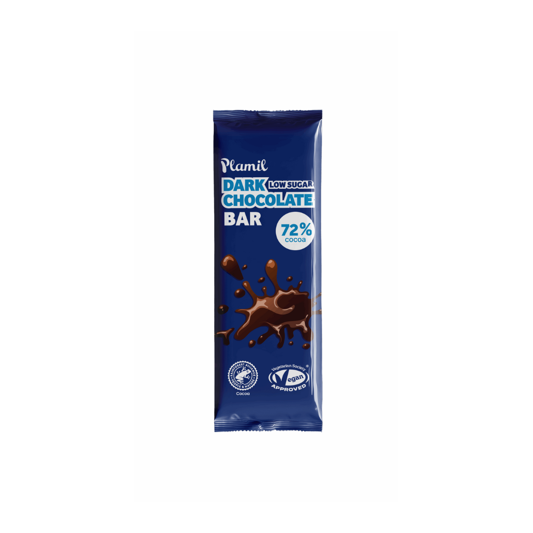 Dark Low Sugar 72% Chocolate VEGAN 51260B