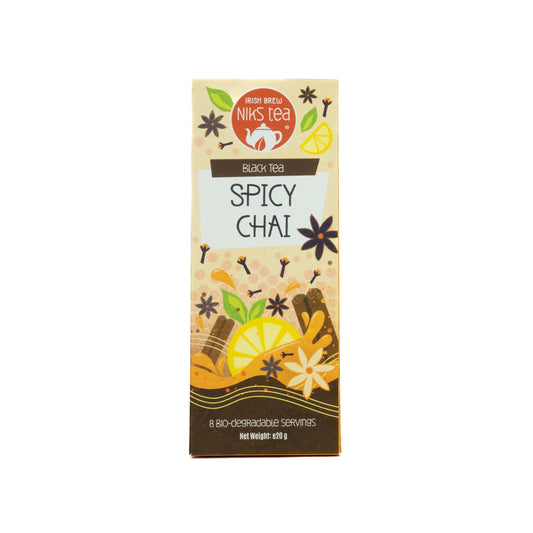 Spicy Chai Black Tea 51376B Sgl-8Bags / 3.20 / 1x8Bags