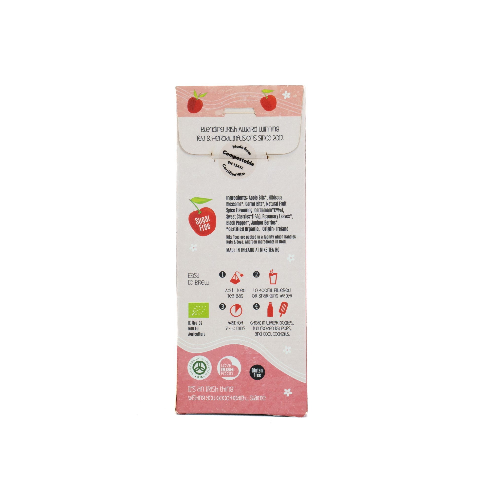 Cherry Iced Tea (Org) 51378A Sgl-8Bags / 3.20 / 1x8Bags