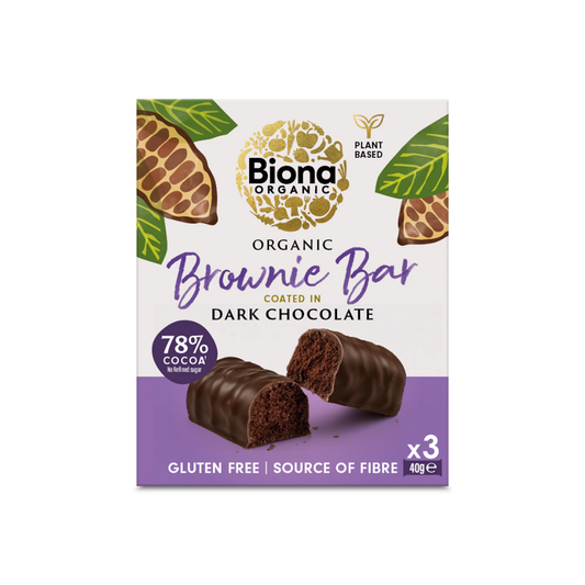 Dark Choc Brownie Bar (Org) 51730A