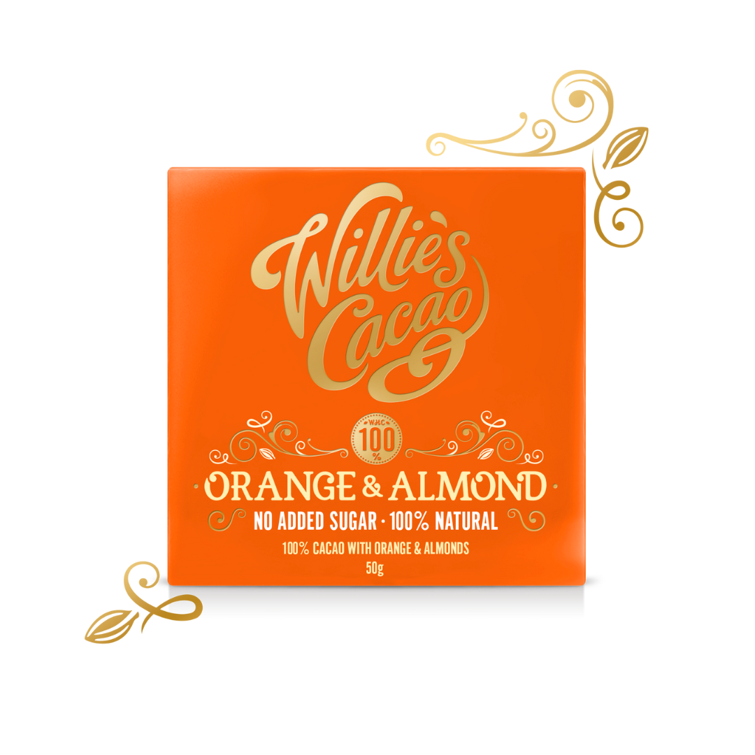 Cacao Orange & Almond Bar 51750B