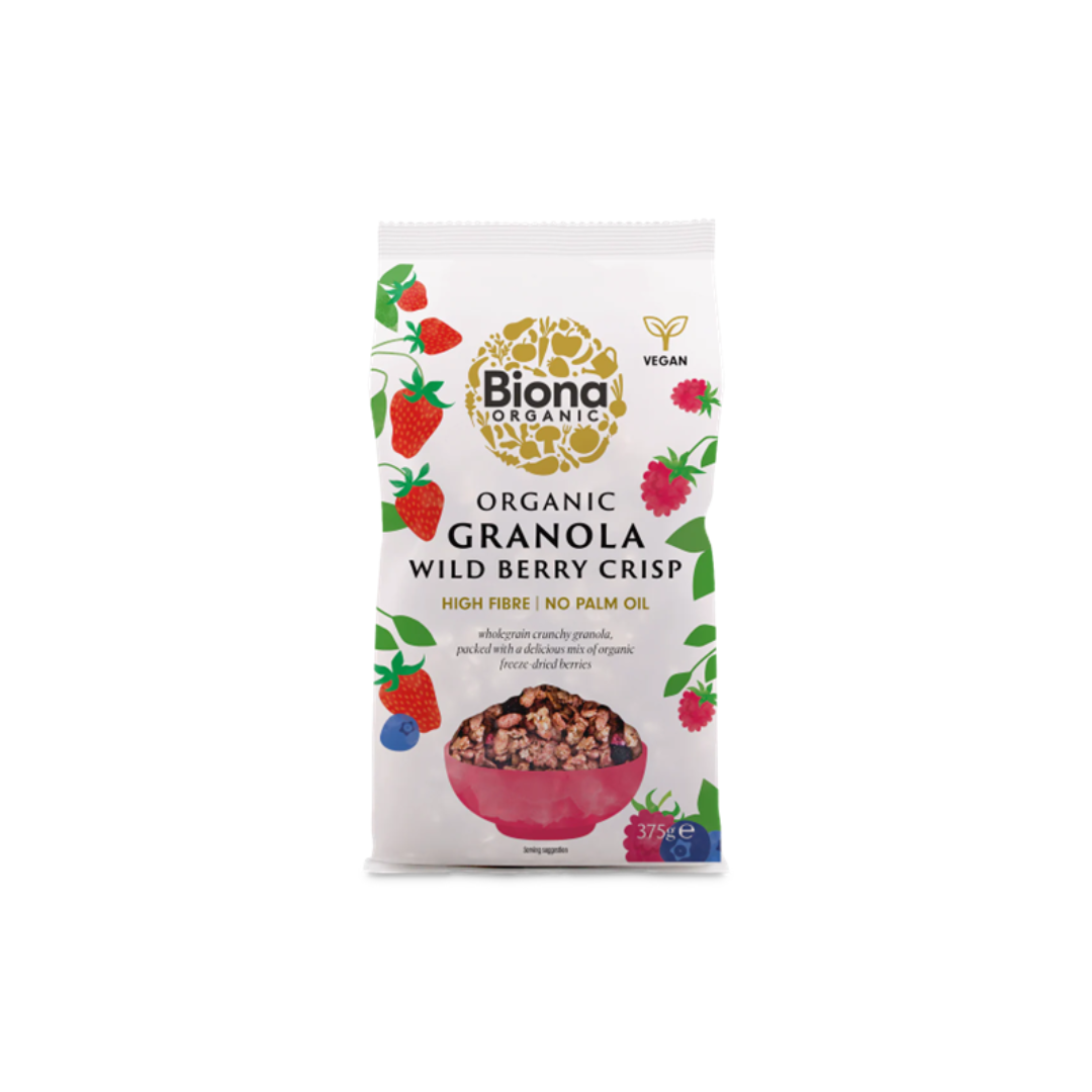 Wild Berry Crisp Granola (Org) 52014A