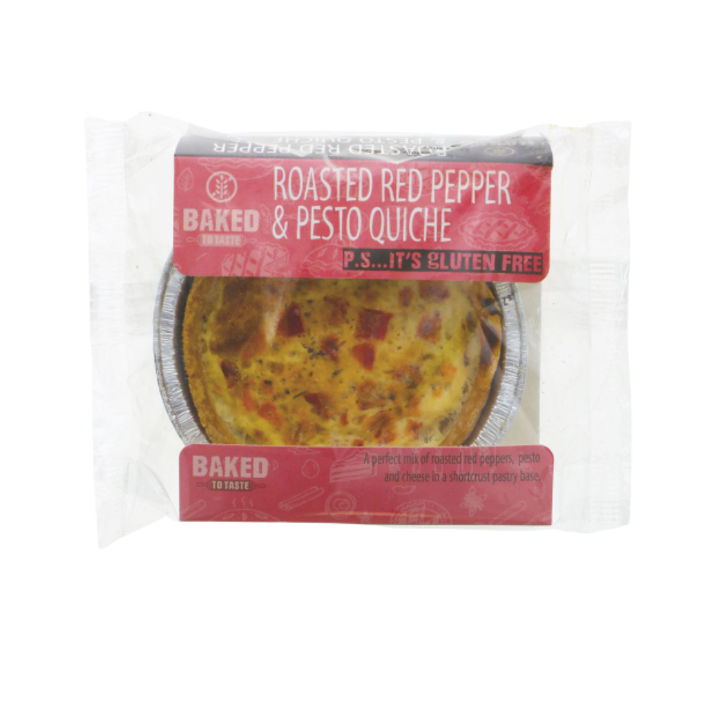 Red Pepper & Pesto Quiche 52217B