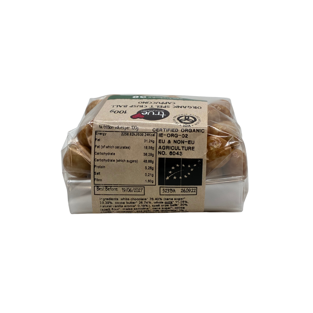 Spelt Crisp Ball Cappuccino (Org) 52315A