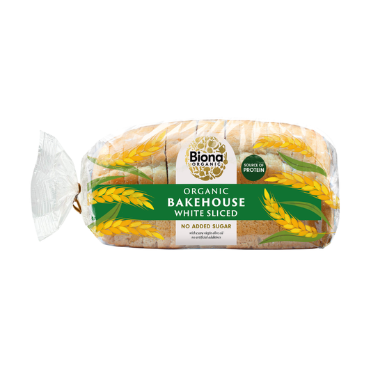 White Sliced Sourdough (Org) 52383A