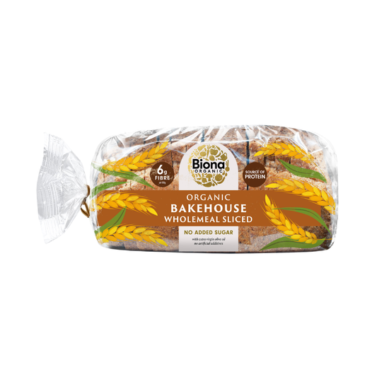 Wholemeal Sliced Sourdough (Org) 52384A