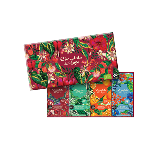 Red Heart Gift Box (4 x 80g) (Org) 52412A