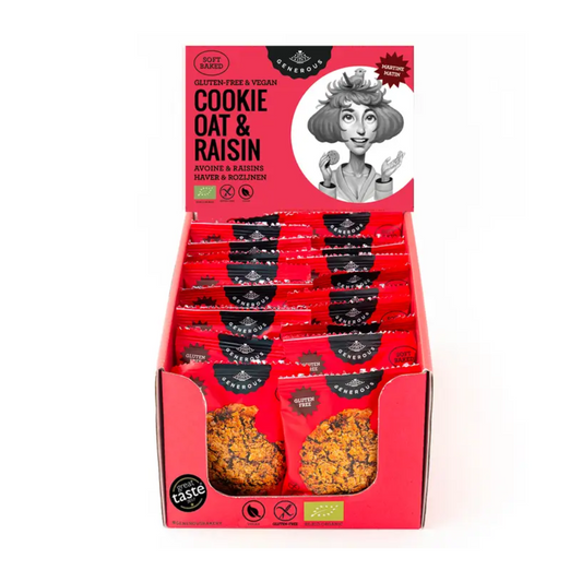 Oat & Raisins Cookies GF (Org) 52571A