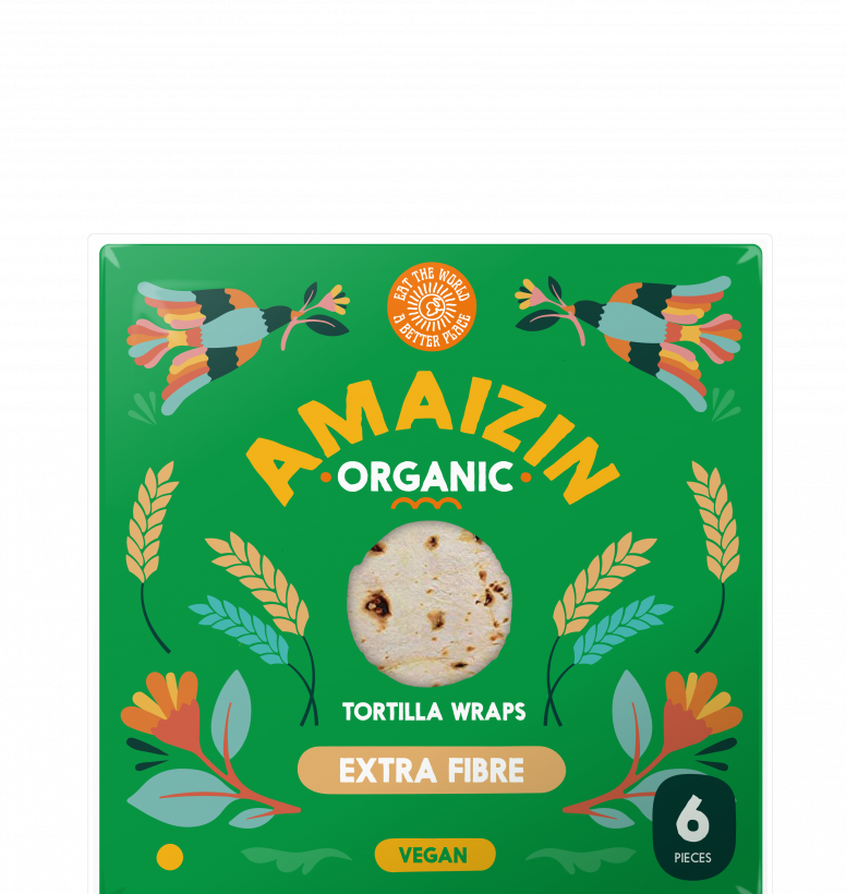 Tortilla Wraps Extra Fibre (Org) 36227B