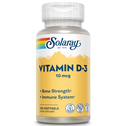 Vitamin D3 10mcg (400iu) Soft Gels 48359B