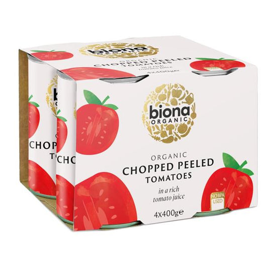 Chopped Tomatoes 4 pack (Org) 46349A