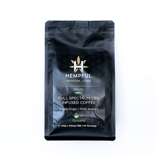 CBD Infused Brazilian Coffee Beans 47033B