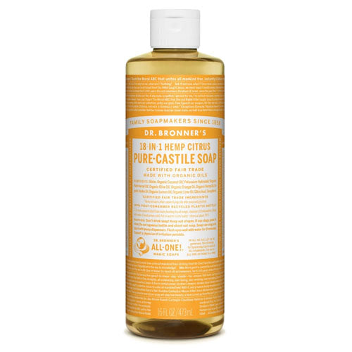 Citrus Castile Liquid Soap (Org) 40253A
