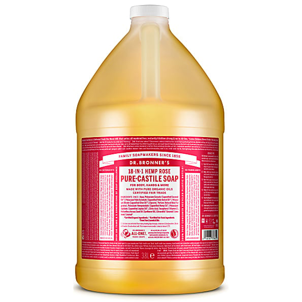Rose Castile Liquid Soap (Org) 40278A