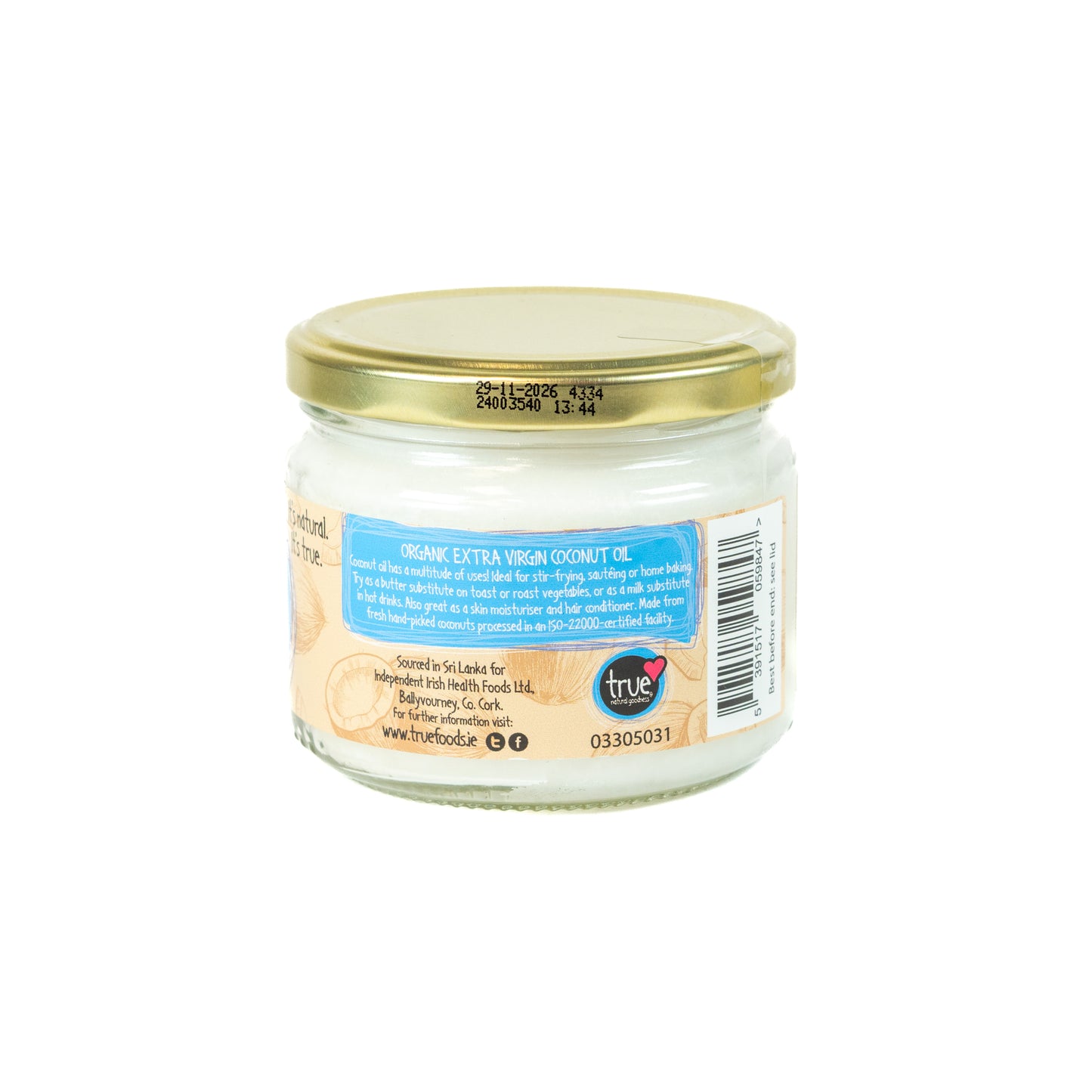 Virgin Coconut Oil (Org) 38031A