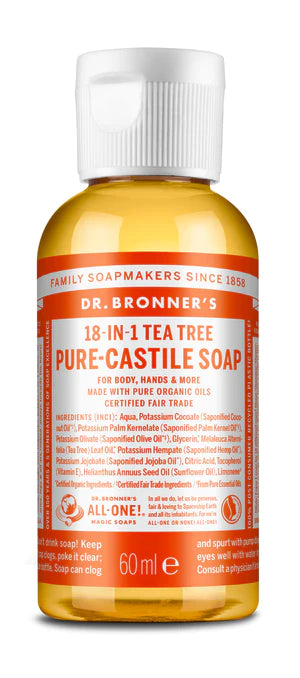 Tea Tree Castile Liquid Soap (Org) 40067A