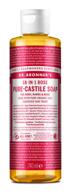Rose Castile Liquid Soap (Org) 40274A