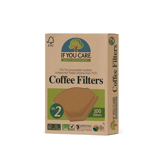 Coffee Filters Small (No2)Unbleached 17131B