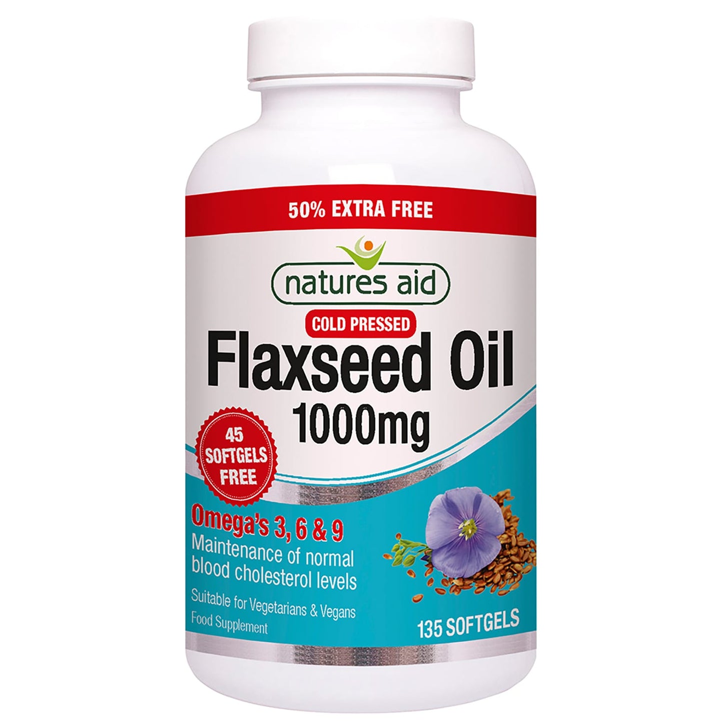 50% Xtra Flaxseed Oil 1000mg 38591B