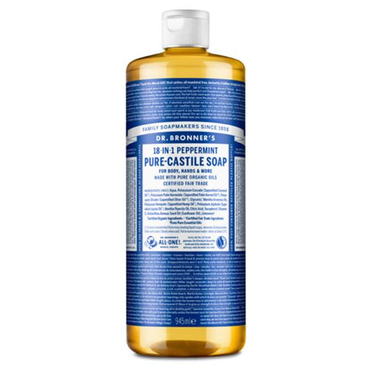 Peppermint Castile Liquid Soap (Org) 40272A