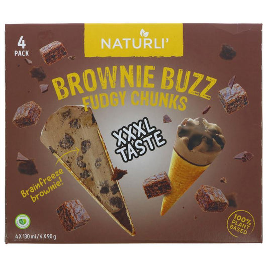 Brownie Buzz Ice Cream Cones VEGAN 46865B