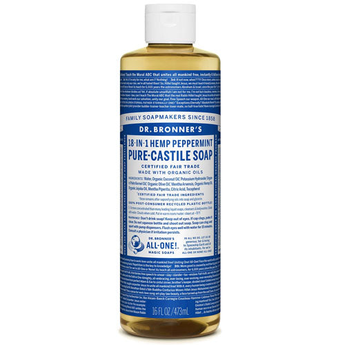 Peppermint Castile Liquid Soap (Org) 40271A