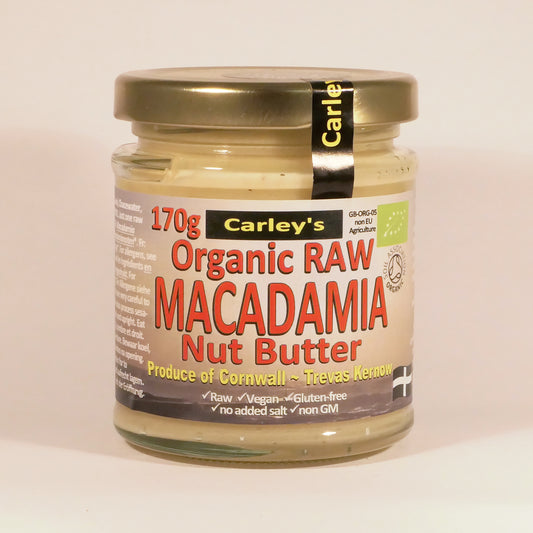 RAW Macadamia Butter (Org) Vegan GF 21725A